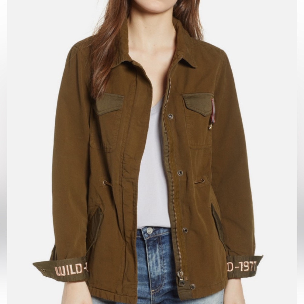 Scotch & Soda‎ Military Safari Jacket 15-Army Women's Jacket Size S